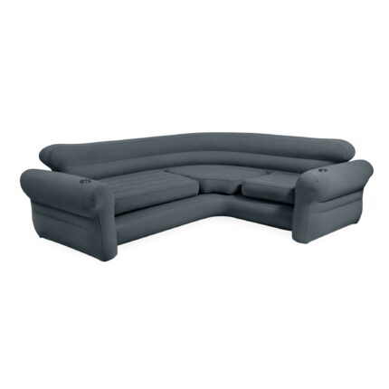 Intex Corner Sofa L-Shaped Inflatable Home Lounge Couch